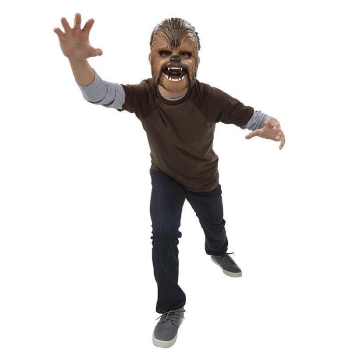 Star Wars The Force Awakens Chewbacca Mask Electronic Luminous Party & Halloween Mask Toys With Voice