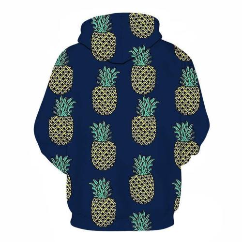 So Many Pineapples 3D Sweatshirt Hoodie Pullover