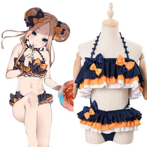 Fate/Grand Order Abigail Williams Cosplay Costume Girls Swimsuit