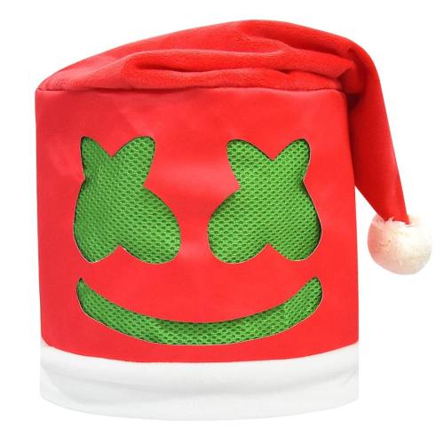 Dj Led Marshmello Hat Halloween Cosplay Costumes Christmas Gifts Props