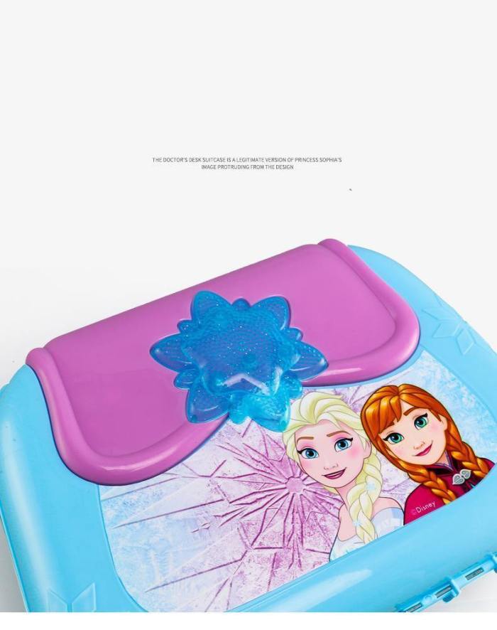  Frozen Backpack Child Girl Makeup Makeup Makeup Toy Set