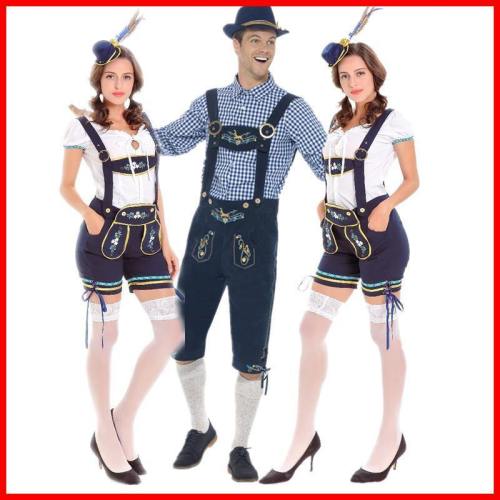 Oktoberfest German Beer Party Uniform Costume Overalls