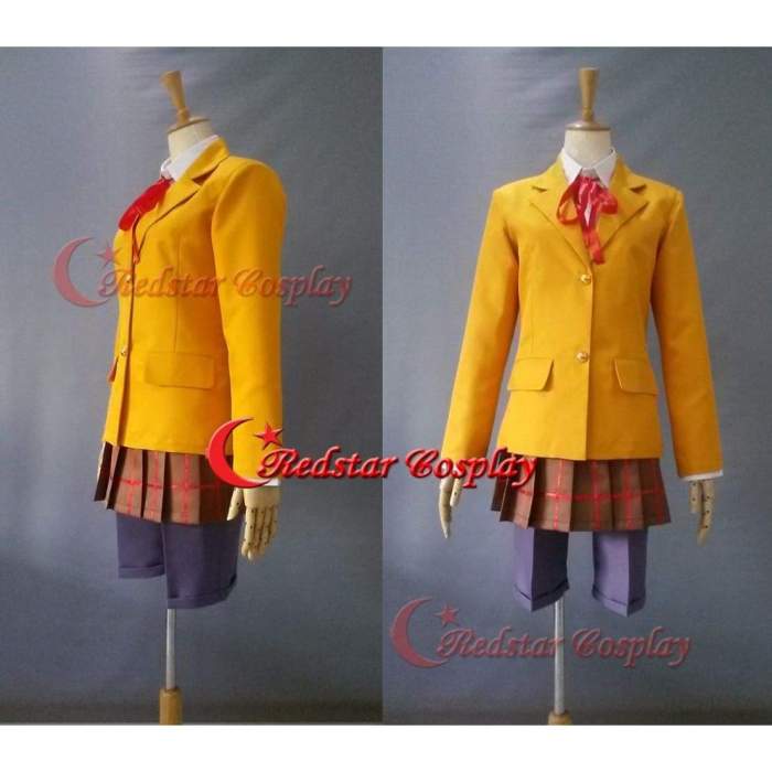 Anime Prison School Kangoku Gakuen Hana Midorikawa Cosplay Costume Uniform