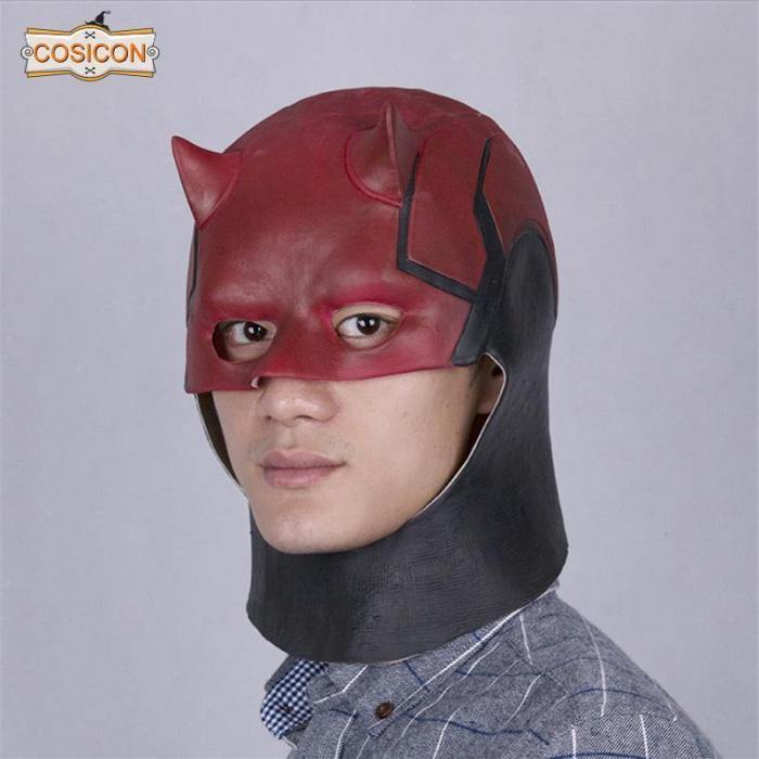 Daredevil Mask Matt Murdock Cosplay Costume Prop Mask