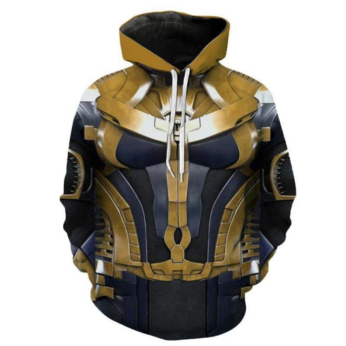 The Avengers Endgame Thanos Pullover Hoodie C