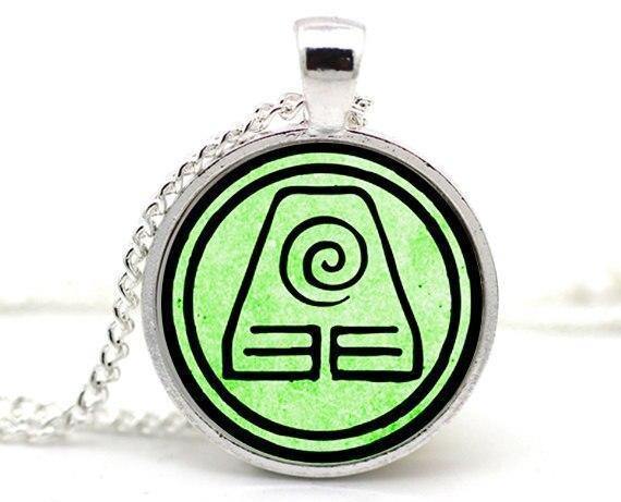 Avatar The Last Airbender Kingdom Jewelry Pendant Glass Dome Necklaces