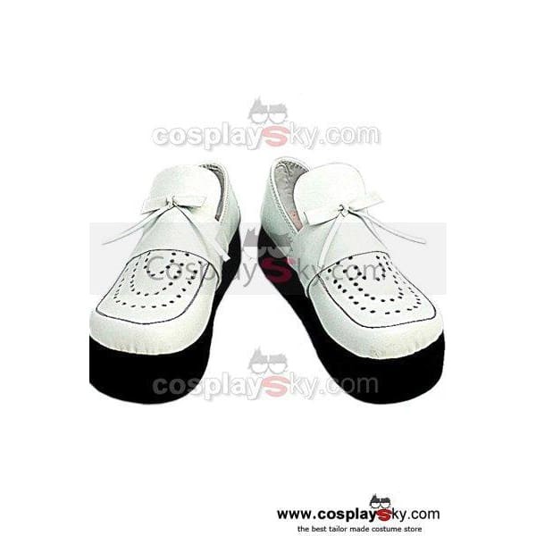 Vocaloid Rin White Cosplay Shoes Custom Made