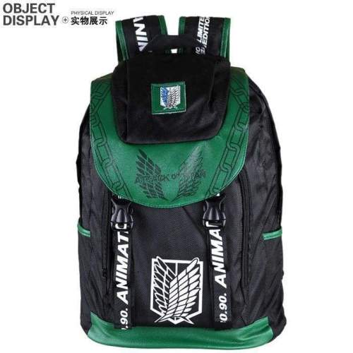 Anime Comics Attack On Titan Daypack Backpack