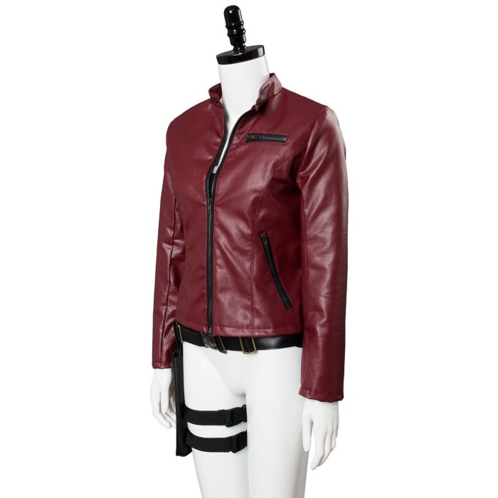 Video Game Resident Evil 2 Remake Claire Redfield Outfit Cosplay Costume