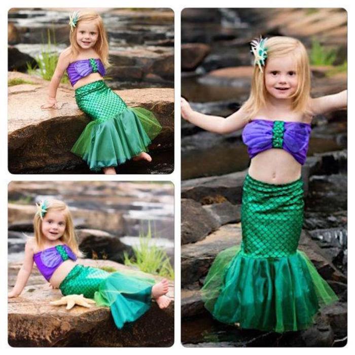 Sexy Costumes For Girls Princess Ariel Dress The Little Mermaid Ariel Princess Cosplay Costume Mermaid Dress
