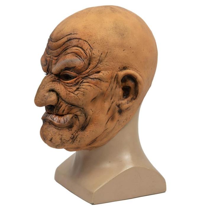 Halloween Old Man Mask Cosplay Realistic Grandfather Latex Masks