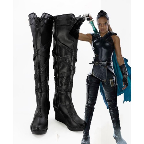 Thor Ragnarok Valkyrie Cosplay Shoes Boots