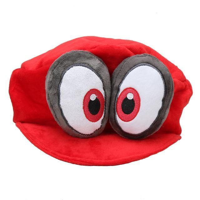 Game Super Mario Odyssey Hat Adult Kids Anime Cosplay Caps Super Mario Bros Plush Toy Dolls Halloween Party Props