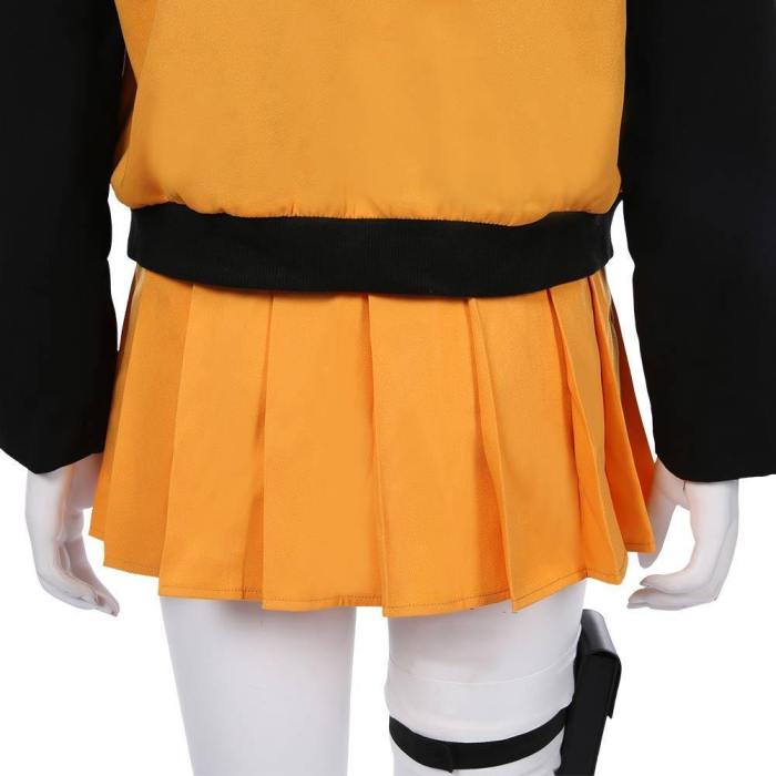 Naruto-Naruto Uzumaki Women Dress Outfits Halloween Carnival Suit Cosplay Costume