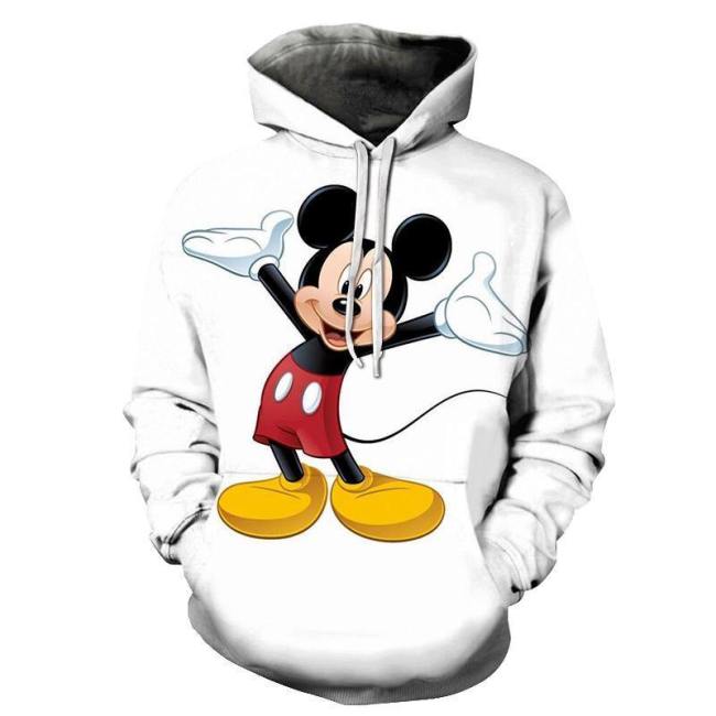 Micky Mouse Cartoon 3D - Sweatshirt, Hoodie, Pullover