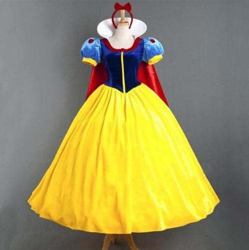 Queen Snow White Princess Dress Costumes Cosplay Women Holiday Costume