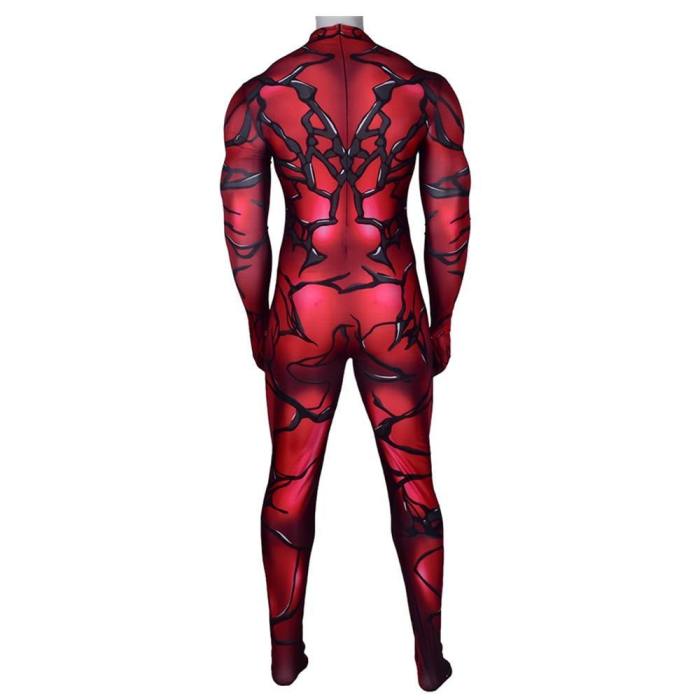 Red Carnage Venom Muscle Shade Venom Cosplay Zentai Spiderman Costumes