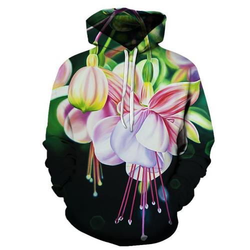 Orchid Painting 3D - Sweatshirt, Hoodie, Pullover