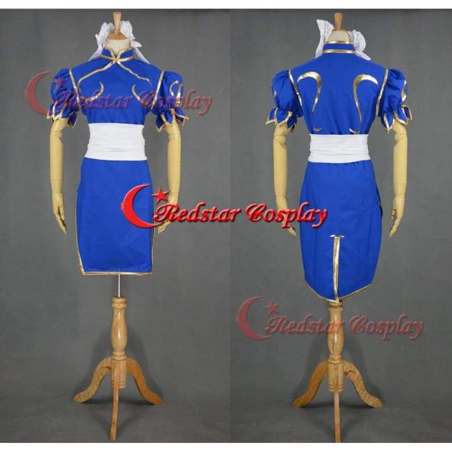 Street Fighter Halloween Cosplay Chun Li Cosplay Costume Chunli Dress Custom In Any Size