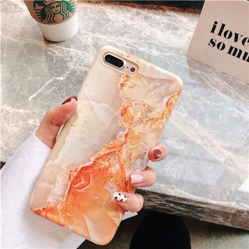 Granite Marble Painted Phone Case