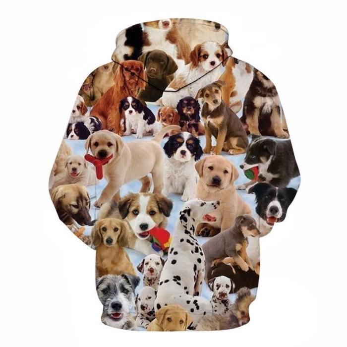Dog Lover 3D - Sweatshirt, Hoodie, Pullover