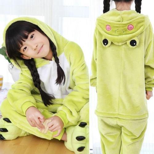 Pajamas For Girls Boys Animal Children'S Pajamas Frog