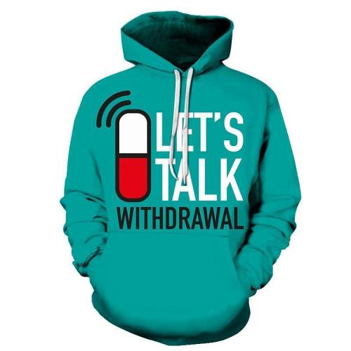 Let'S Talk Mental Health Awareness - 3D - Sweatshirt, Hoodie, Pullover