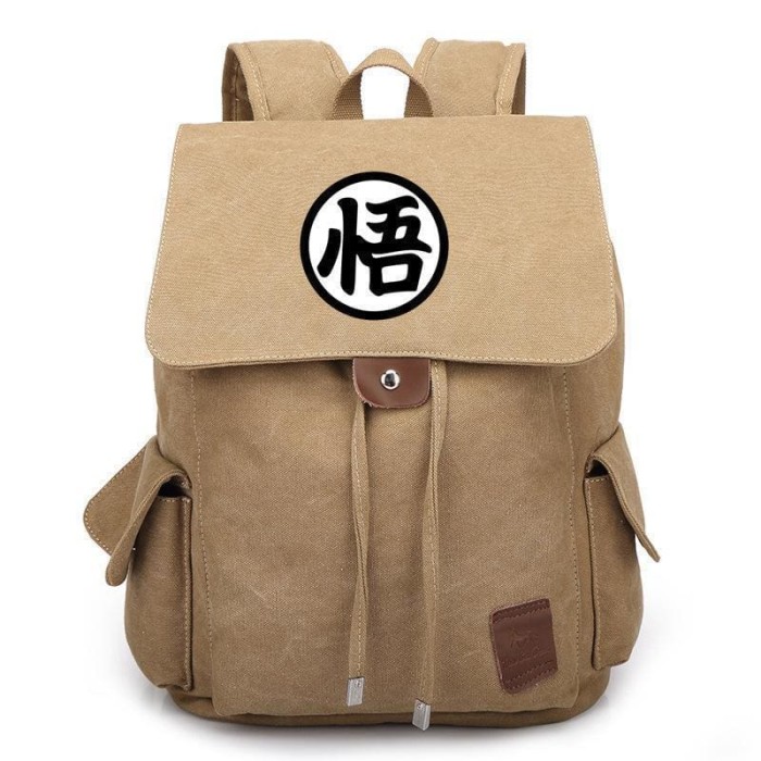 Anime Comics Dragon Ball Canvas Backpack