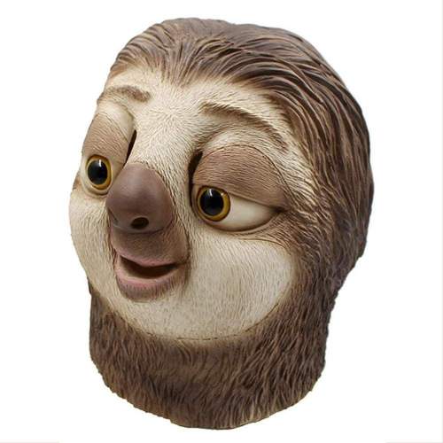Zootopia Sloth Latex Mask Props