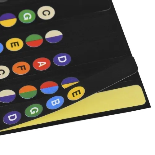 Colorful Guitar Fretboard Stickers