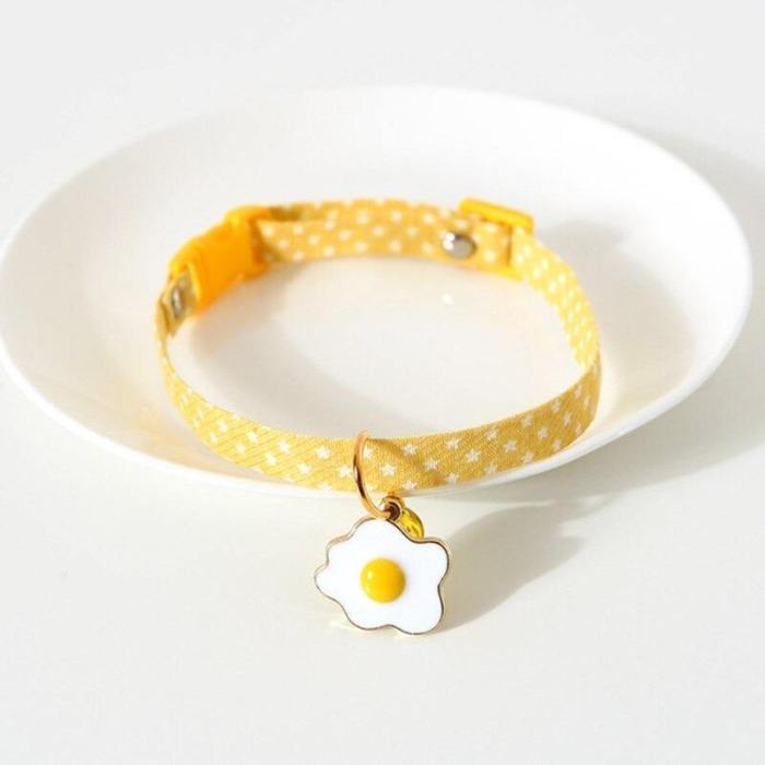 Adorable Pet Collar With Charm