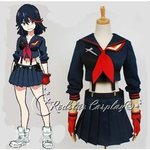 Kill la Kill Matoi Ryuko Senketsu sailor uniform cosplay costume - Custom-made in any size
