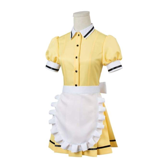 Blend-S Mafuyu Hoshikawa Maid Dress Cosplay Costume