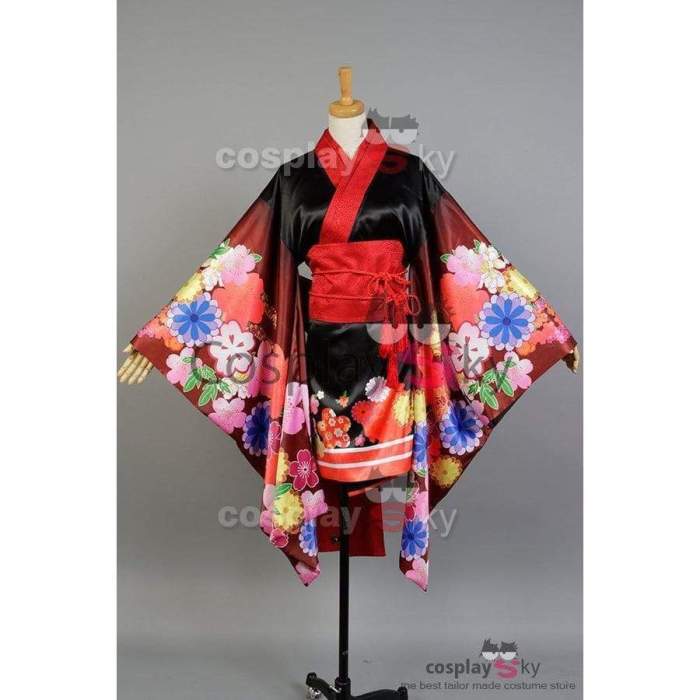 Super Sonico Kimono Costume Cosplay