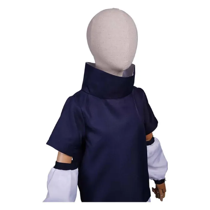 Naruto Sasuke Uchiha Kids Children Top Pants Outfits Halloween Carnival Suit Cosplay Costume