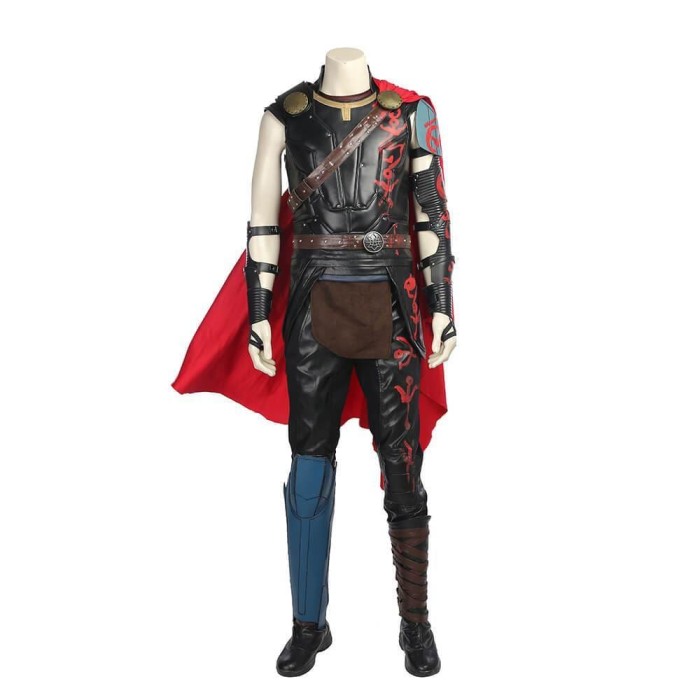 Thor Ragnarok Thor Cosplay Costume Halloween Suit For Men