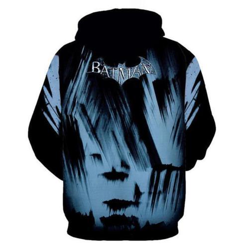 Unisex Batman Hoodies Zip Up 3D Print Cosplay Jacket Sweatshirt