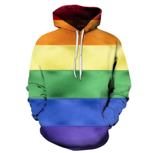 Pride Ribbon 3D - Sweatshirt, Hoodie, Pullover