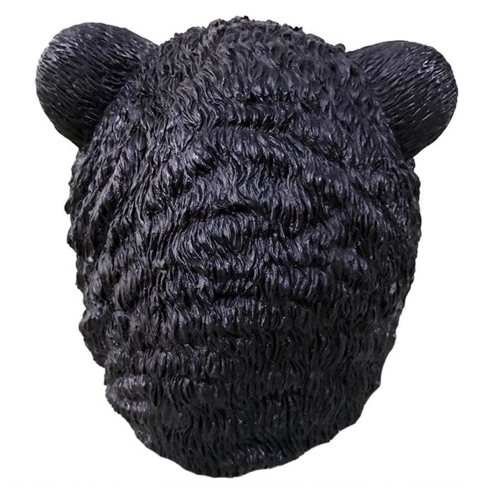 Halloween Animal Black Bear Latex Mask Props