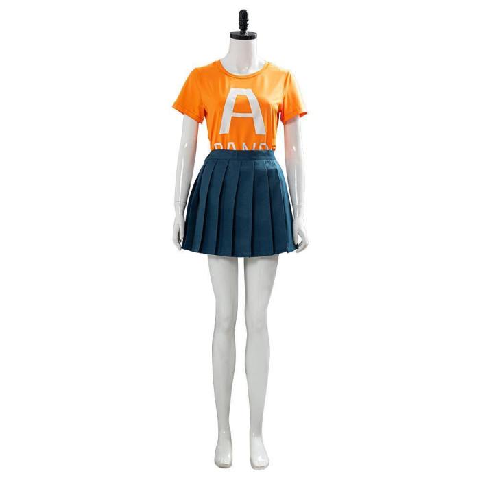 My Hero Academia Season 4 Uraraka Ochako School Uniform Outfit Cosplay Costume