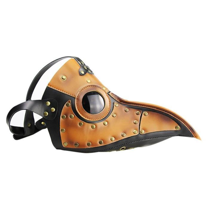 Plague Doctor Mask Long Nose Bird Steampunk Beak Mask Cosplay Props