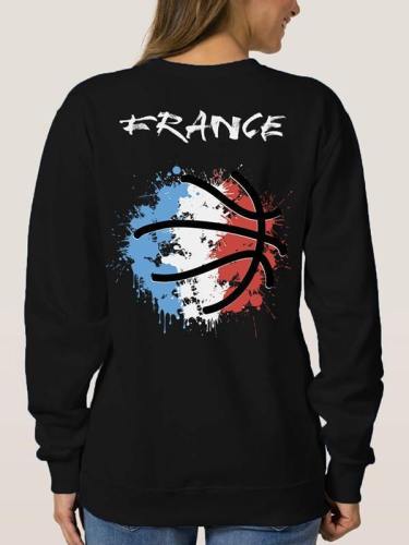 Graffiti Basketball Graphic Cool Sweatshirt