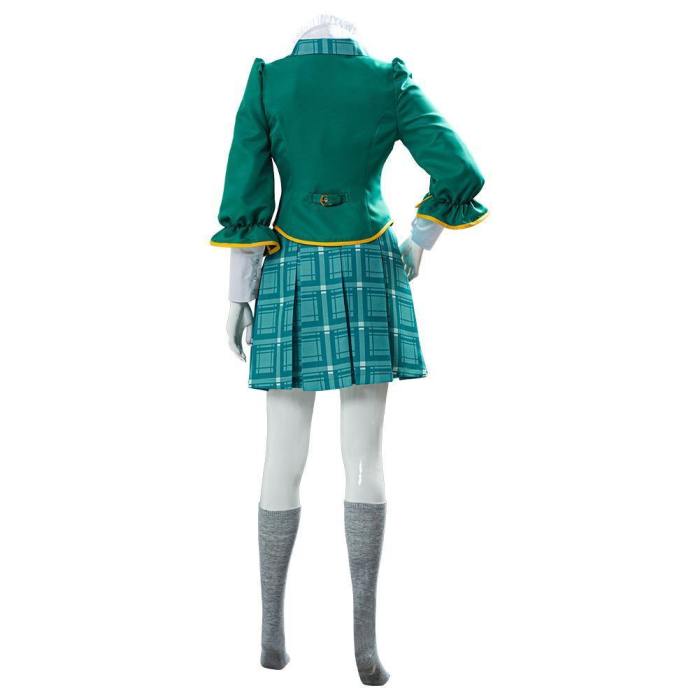 Game Project Sakura War Claris School Uniform Cosplay Costume