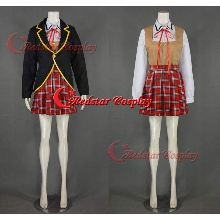 Rwby Cosplay Ruby Weiss Blake Yang Shinbiou Academy Uniform Costume
