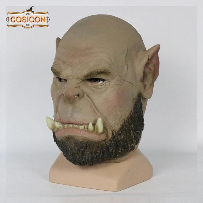 Movie World Of Warcraft Mask Ogrim Doomhammer Latex Mask