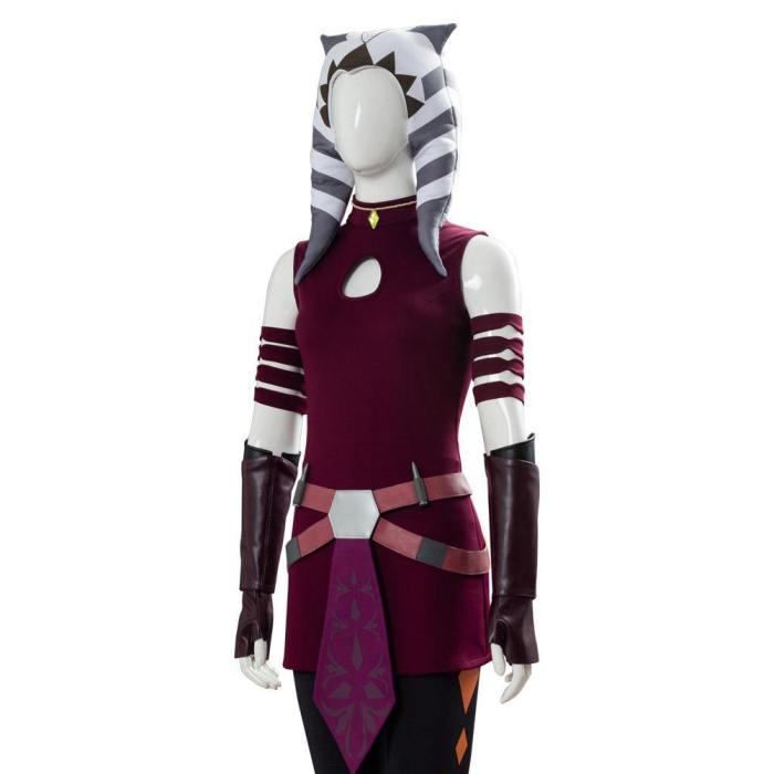 Ahsoka Tano Star Wars: The Clone Wars Suit Cosplay Costume