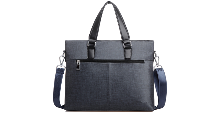 Leather Soft Handbag Volume Business Briefcase For Men