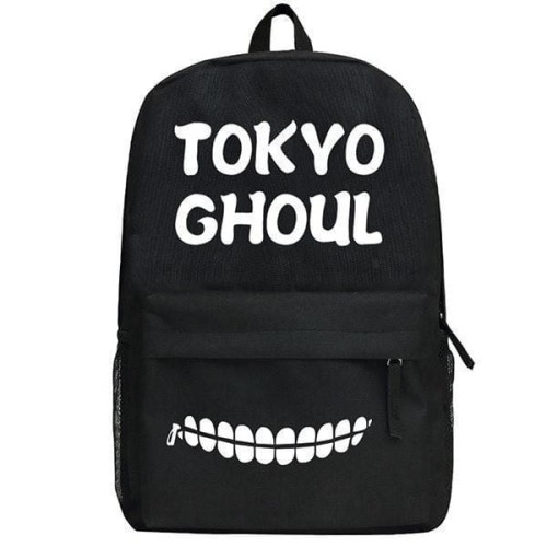 Tokyo Ghoul Black Backpack Knapsack Schoolbag
