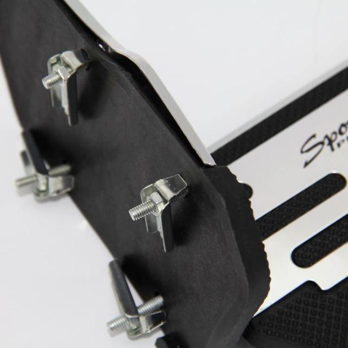 Anti-Slip Universal Aluminum Car Brake Pedals Cover Set