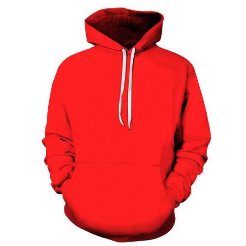 Scarlet Shade Of Red 3D - Sweatshirt, Hoodie, Pullover